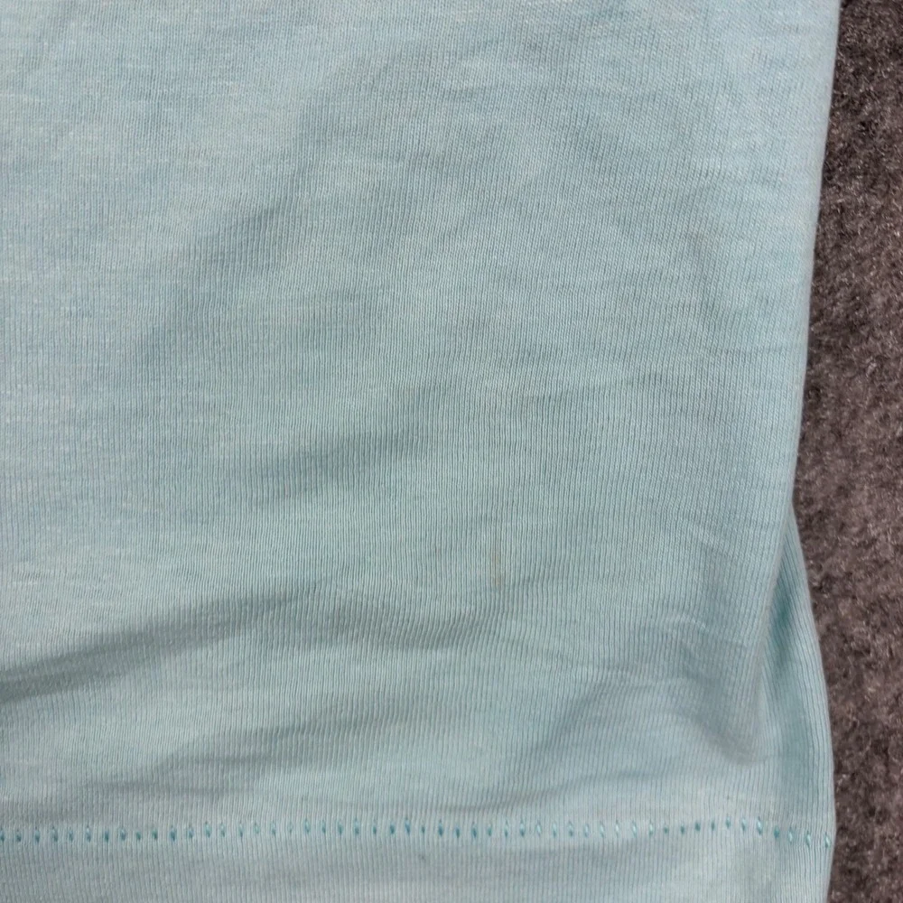 Champion T Shirt Mens XL Light Blue Script Logo Vintage 80s 90s Distressed - Picture 10 of 16